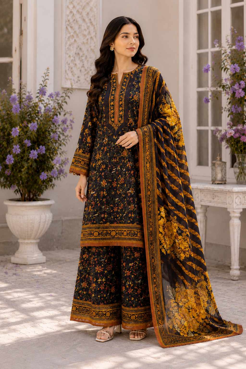 Siwana Digital Printed Lawn Unstitched