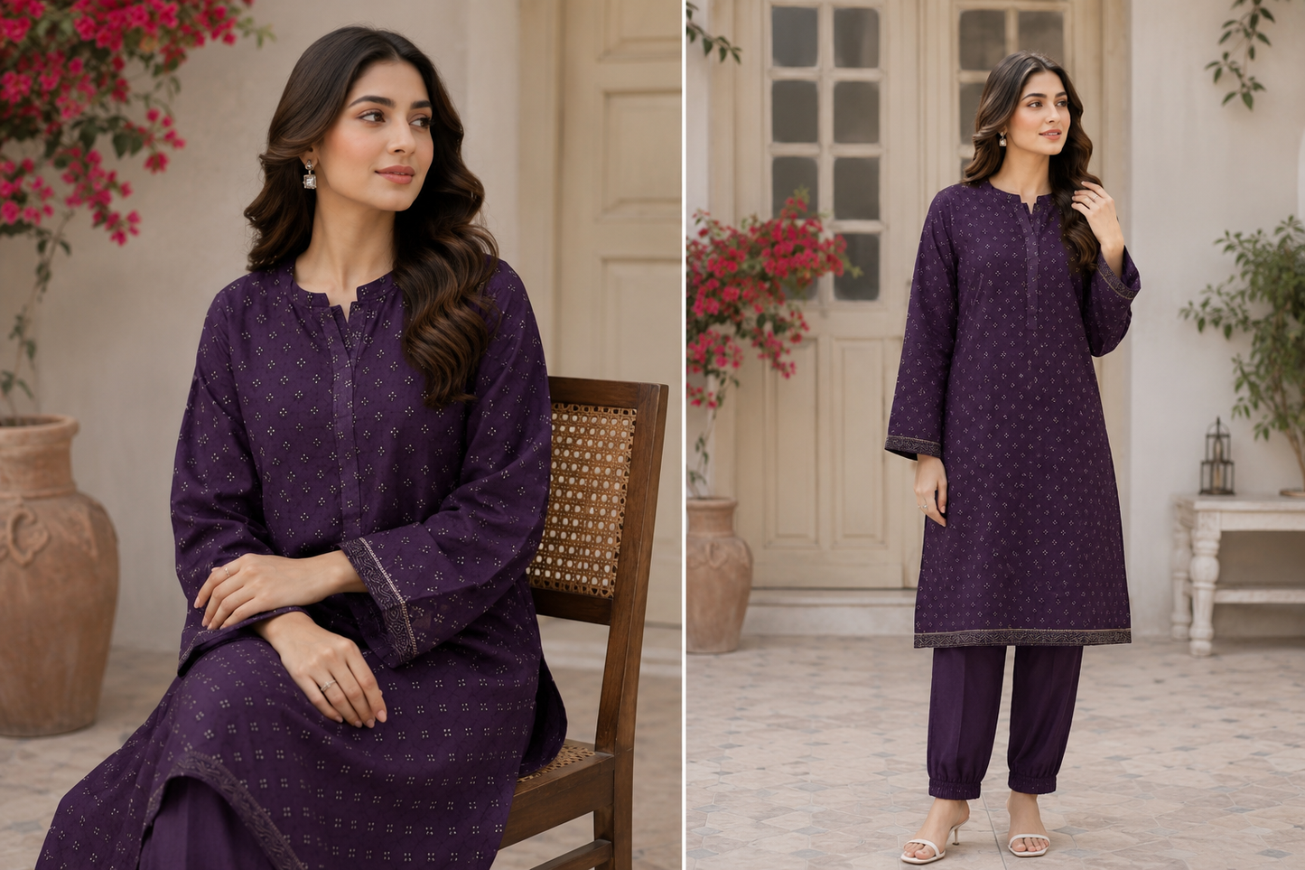 Bin Saeed Digital Printed Lawn Pret