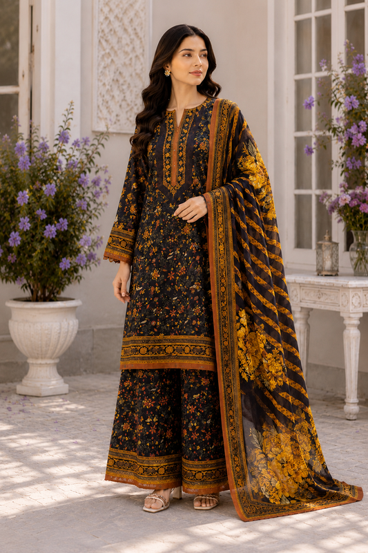 Siwana Digital Printed Lawn Unstitched