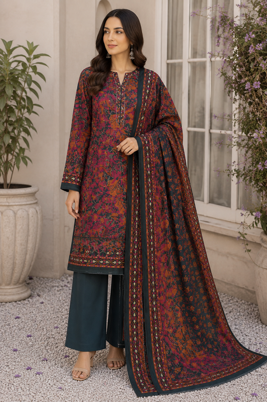 Daman Digital Printed Lawn Unstitched