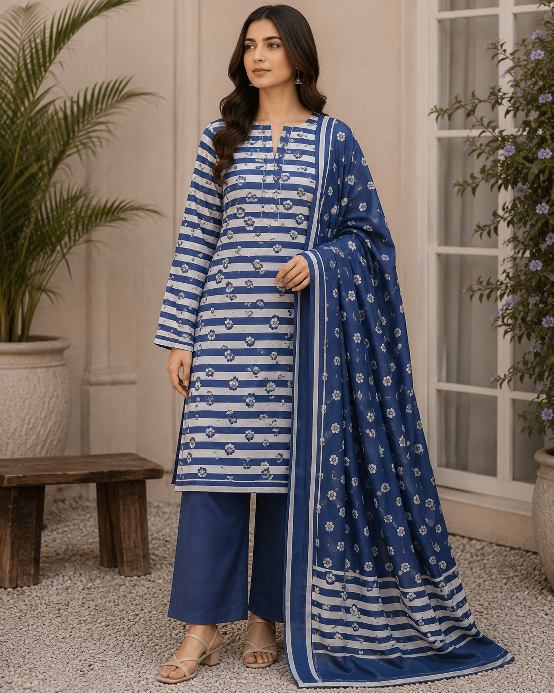 Daman Digital Printed Lawn Unstitched