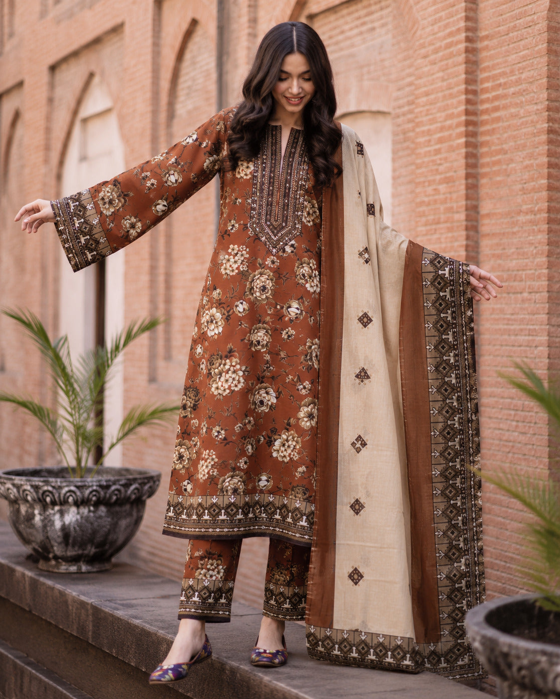 Siwana Digital Printed Lawn Unstitched