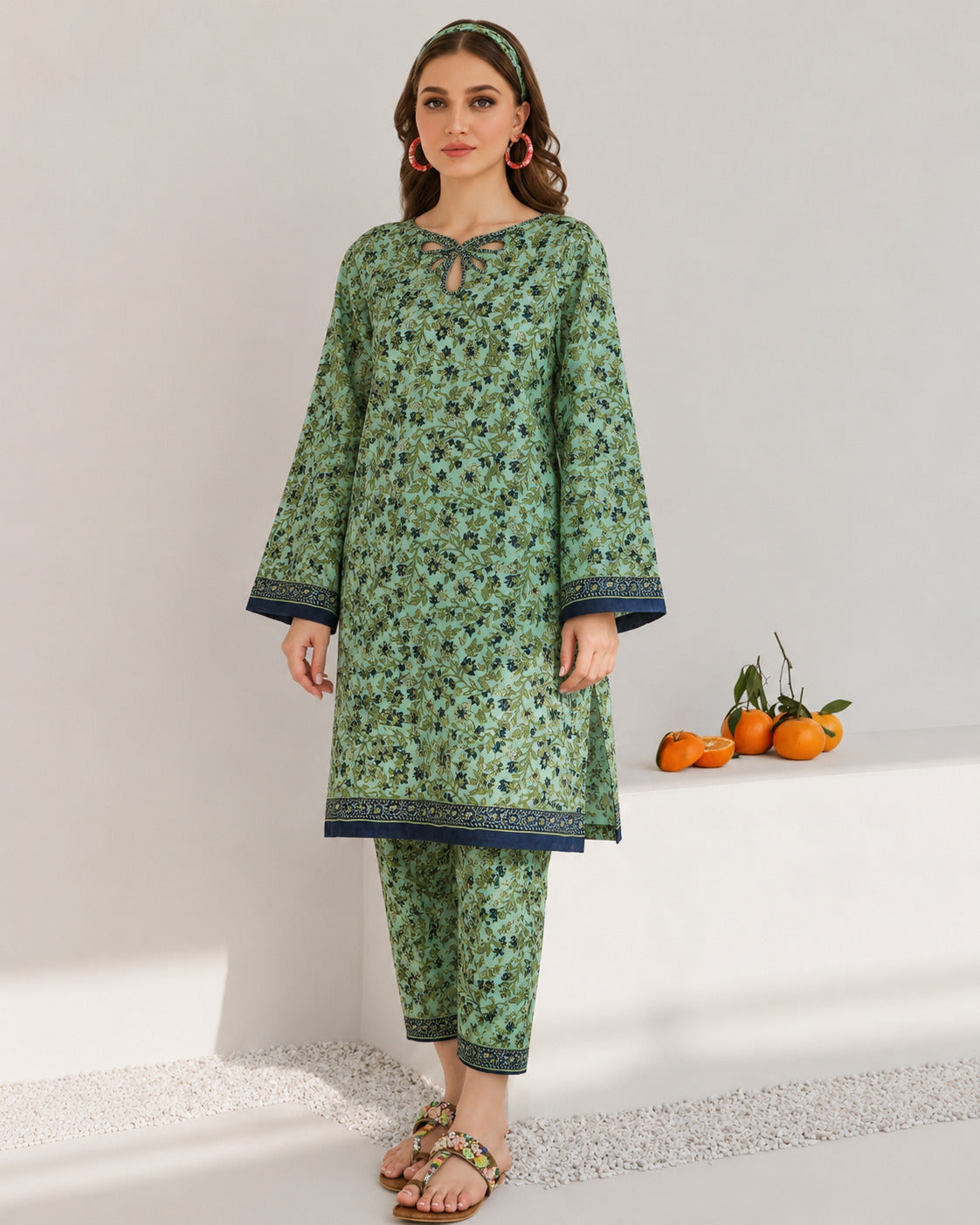 Bin Saeed Digital Printed Lawn Pret