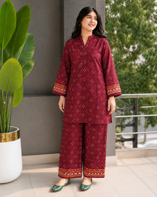 Bin Saeed Digital Printed Lawn Unstitched – Vol 7