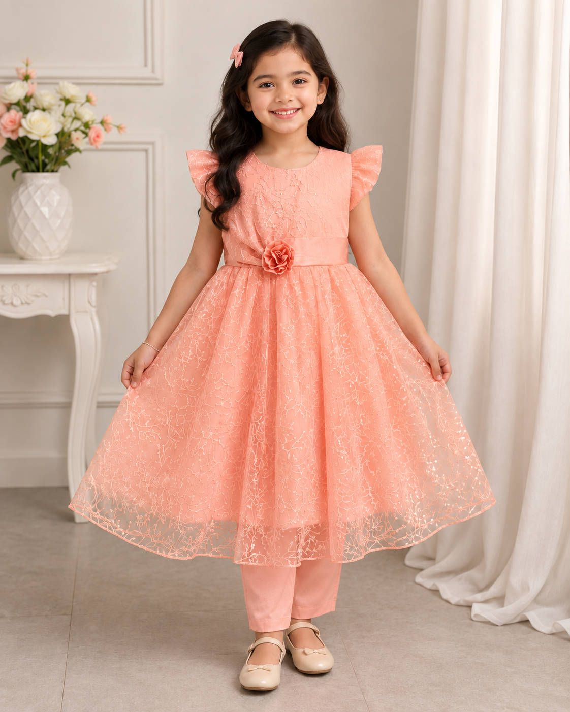 Mehndi Mazaa Girls Suit