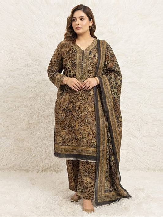 Bin Saeed Digital Printed Lawn Unstitched